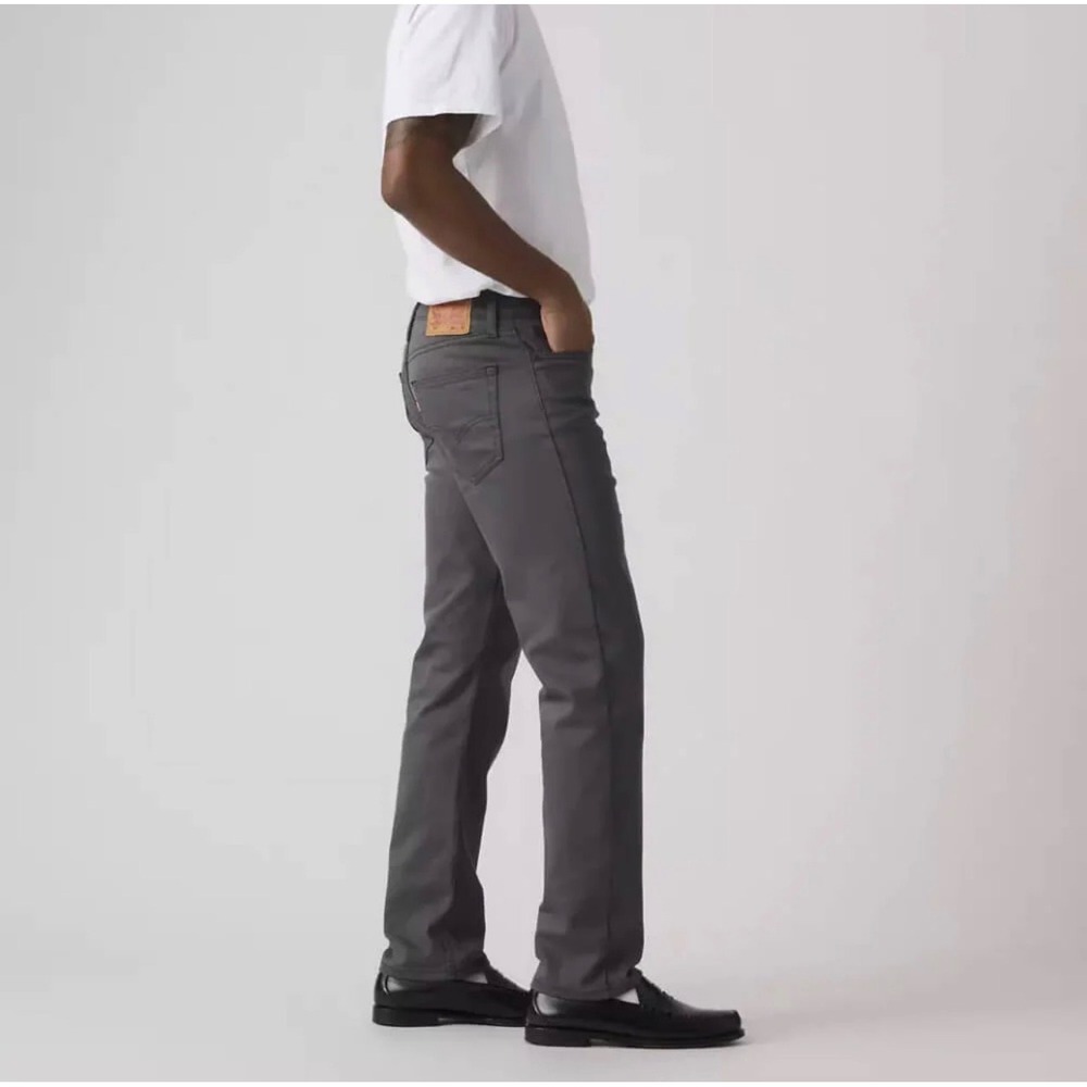 Levi's 511 Slim Fit Jeans Men 34x30 Charcoal Gray Denim Stretch Comfort Mid Rise - Picture 2 of 16